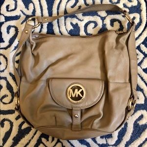 Michael Kors handbag leather